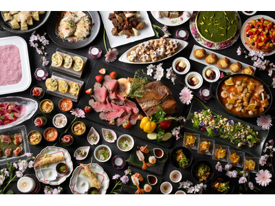 【ホテル椿山荘東京】春を味わい尽くす、色鮮やかなビュッフェが登場「春のランチ＆ディナービュッフェ」を2月11日よりスタート