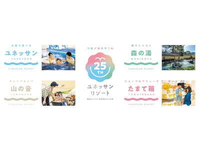 【箱根小涌園ユネッサン】ユネッサンは、2026年元旦に開業25周年を迎えます！“PROJECT NICO...
