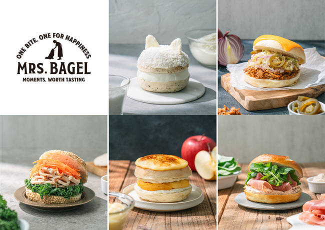 話題の“韓国式ベーグル”を楽しむ新ブランド「Mrs.BAGEL」がグランドオープン!!