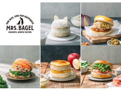 話題の“韓国式ベーグル”を楽しむ新ブランド「Mrs.BAGEL」がグランドオープン!!
