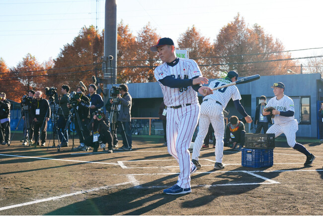 「NXグループ×侍ジャパン 野球教室」を開催