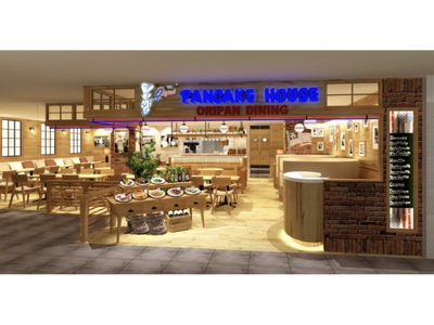 オリジナルパンケーキハウスのスペシャルクリスマス！12月1日（金）より冬フェア開催！