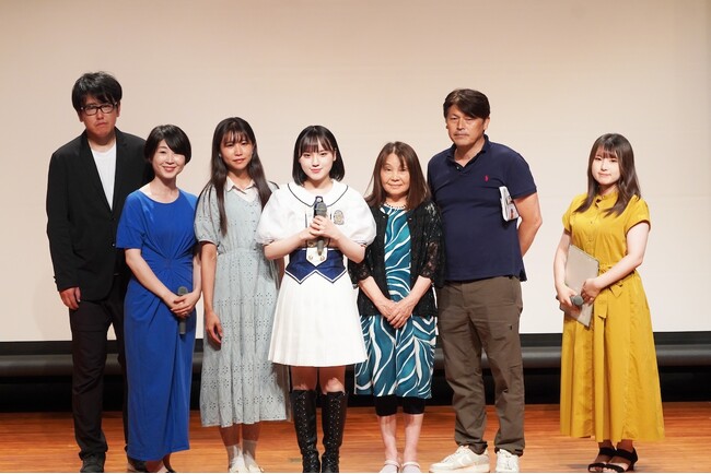 STU48清水紗良 舞台挨拶に登壇戦後80周年の広島を舞台に主演映画『広島物語』平和のメッセージを発信