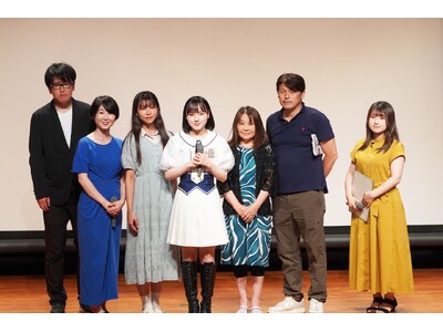 STU48清水紗良 舞台挨拶に登壇戦後80周年の広島を舞台に主演映画『広島物語』平和のメッセージを発信