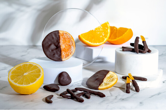 【ジャパンジュース】国産柑橘30種類のオランジェットに新作ガナッシュも登場　2026年バレンタインは全国21百貨店で展開