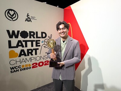 UCCグループから世界一のラテアーティスト誕生！台湾の事業会社「優味企業股份有限公司」のリン・シャオ・シ...