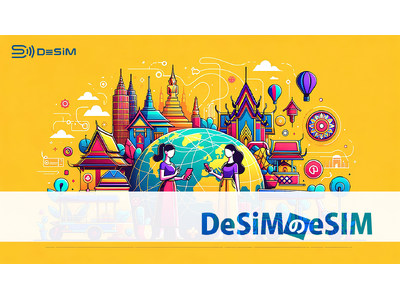DeSiM、タイ・マレーシア向けのeSIM利用プランをAmazonで新たに販売開始――グローバルな通信体験がさらに拡大