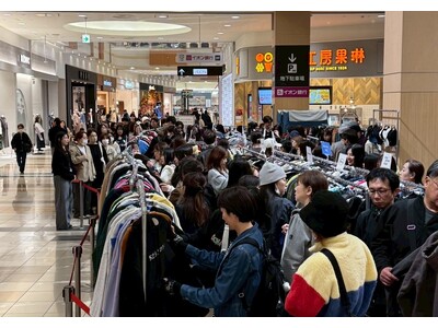 北海道で延べ3万人来場！日本初の韓国古着専門店「GOODFLAT-KOREA-」全国ツアーが熱狂拡大中--11月大阪・12月東京で初の自社主催POPUP開催へ