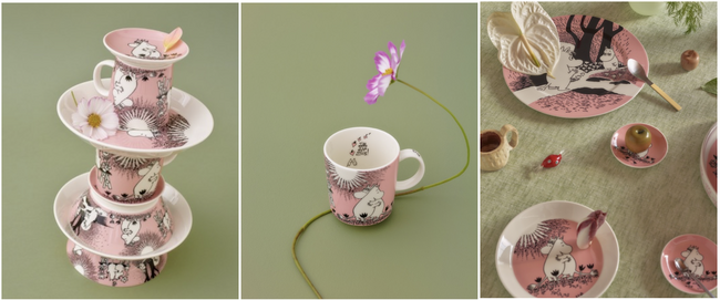 【ムーミン アラビア】 誕生から30年の時を超えて、“真実の愛”を伝え続ける「Love」30周年記念コレクション登場