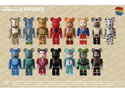 【ギンビス】世界中で愛される「BE@RBRICK」に「たべっ子どうぶつ」が初登場！