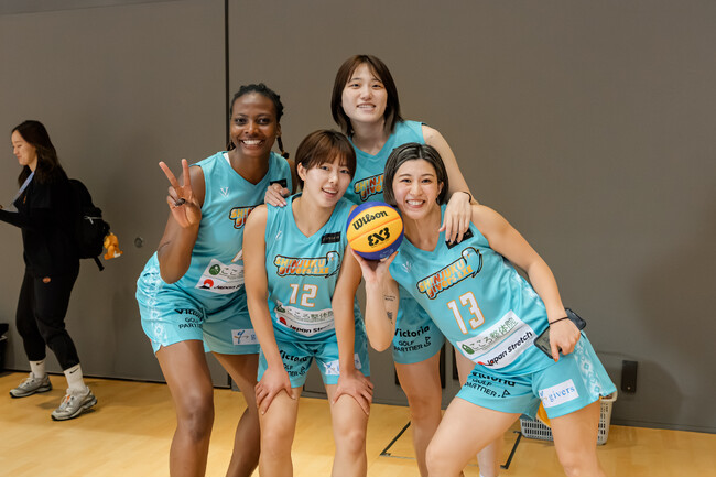 女子3人制バスケチーム『新宿givers』、世界最大規模のプロリーグ「…