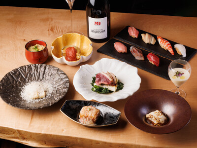 高級鮨店「鮨 浩也」がイノベーティブ・フュージョンをテーマに鮨×フレンチ・イタリアン・中華など新たな鮨の...