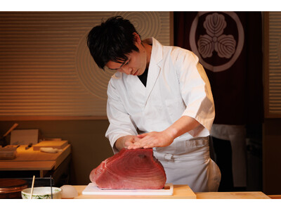 動画総再生数3,200万回越え、SNSで話題の寿司職人が大将に就任！ 高級鮨の味わいをリーズナブルな価格で提供する「鮨 華林」が5月23日に東京・両国にオープン