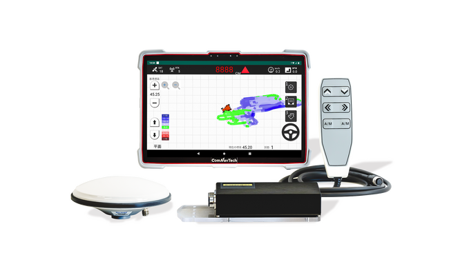 スマート農業機器を提供する株式会社HOSACが、レーザー発光器の要らないGNSSレベラーとラジコン草刈機を新発売!!