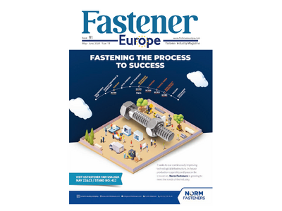 Fastener Europe Magazine(ファスナーヨーロッパマガジン)に記事が紹介されました。記事提供:金属産業新聞