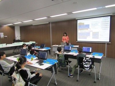小中学生向けプログラミング教室「キヤノンITソリューションズ　特別プログラミングラボ in 大阪」スタート