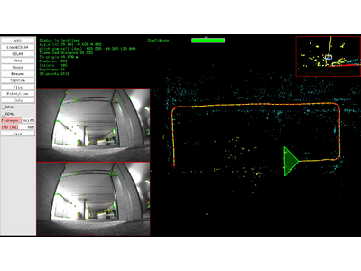 ガイドレスAGV/AMR向け Visual SLAMソリューション“自己位置推定システム with Vision-based Navigation Software”を販売開始