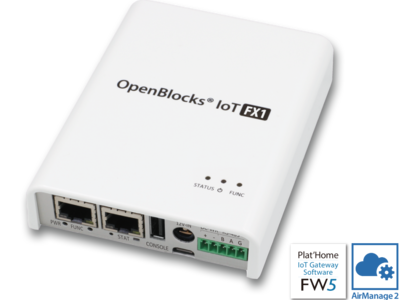 ぷらっとホーム、2倍高速になり質を高めたIoTゲートウェイの新ラインナップ「OpenBlocks(R) IoT FX1」を発表