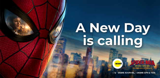 スクート、『スパイダーマン：ブランド・ニュー・デイ 』とのコラボレーションでブランド・ニューな冒険をお届け