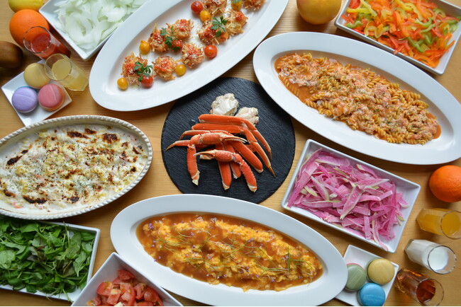 【金沢彩の庭ホテル】カニ漁解禁！「カニづくしディナーブッフェ」開催決定♪～この冬限定のディナーは宿泊の方以外もOK！～