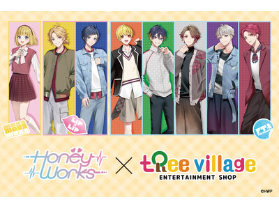 『HoneyWorks × Tree Village POP-UP SHOP ＆ CAFE』の開催が決定...