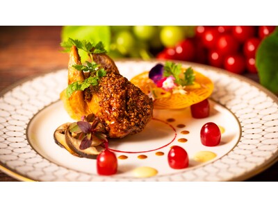 【福岡サンパレス ホテル＆ホール】絶景と楽しむ！とっておきぶどうランチ『La vigne(ラ・ヴィーニュ...