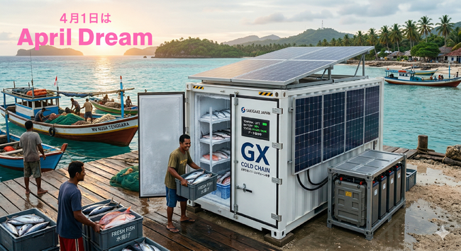 電気がなくても、魚が腐らない世界へ