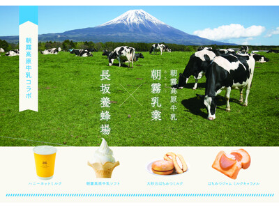 「エリア」静岡県西部×東部と「業界」養蜂業×酪農業を越えたコラボで新商品が誕生！