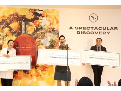 ウッドフォードリザーブ初のカクテルコンペティション「A SPECTACULAR DISCOVERY」ファ...