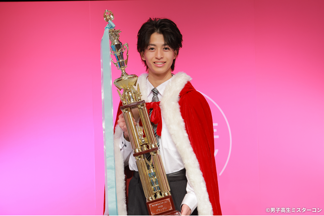 プレスリリース「“日本一かっこいい男子高生”がついに決定！選ばれたのは 兵庫県出身 高校2年生 楢崎悠亮 さん」のイメージ画像