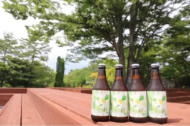 和ハーブ「黒文字茶」を使用したスッキリラガー！富士桜高原麦酒「森林浴ラガー」初醸造!!　通販サイトでは、8月29日より発売開始！