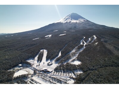 都心から車で90分！富士山のスキー場「ふじてんスノーリゾート」2024-2025シーズン12月13日(金)営業開始！