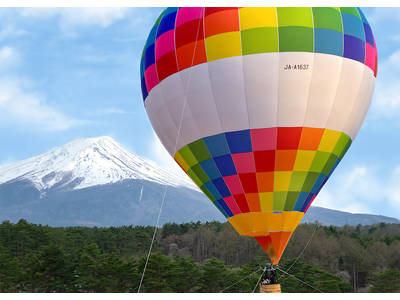 大好評!5月24日(土)・25日(日)は富士山の麓で熱気球に乗ろう!「富士すばるランド」で“熱気球搭乗体...