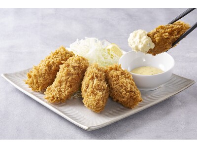 「広島県産カキフライ」を9/17（水）より期間限定発売　～旨味の濃い広島県産、ぷっくりとした「かき」～