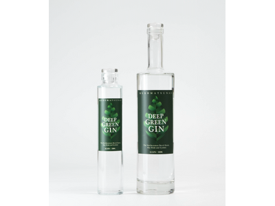 黒松内町との共同プロジェクトブナ北限の森が香るクラフトジン『DEEP GREEN GIN（黒松内ディープ・グリーン・ジン）』8月1日（土）発売開始