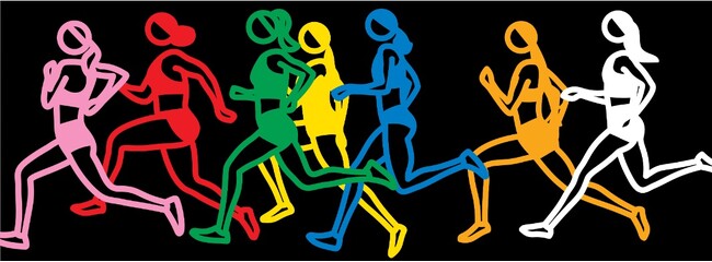 プレスリリース「＜GINZA SIX 新作アート＞ジュリアン・オピーの最新作「Marathon. Women.」」のイメージ画像