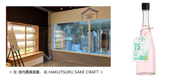 醸造所から出た発酵由来CO2で循環型ものづくり　　ハーブ香るSAKE「HAKUTSURU SAKE CRAFT No.15」を1月17日(土)から白鶴酒造資料館で263本限定発売！
