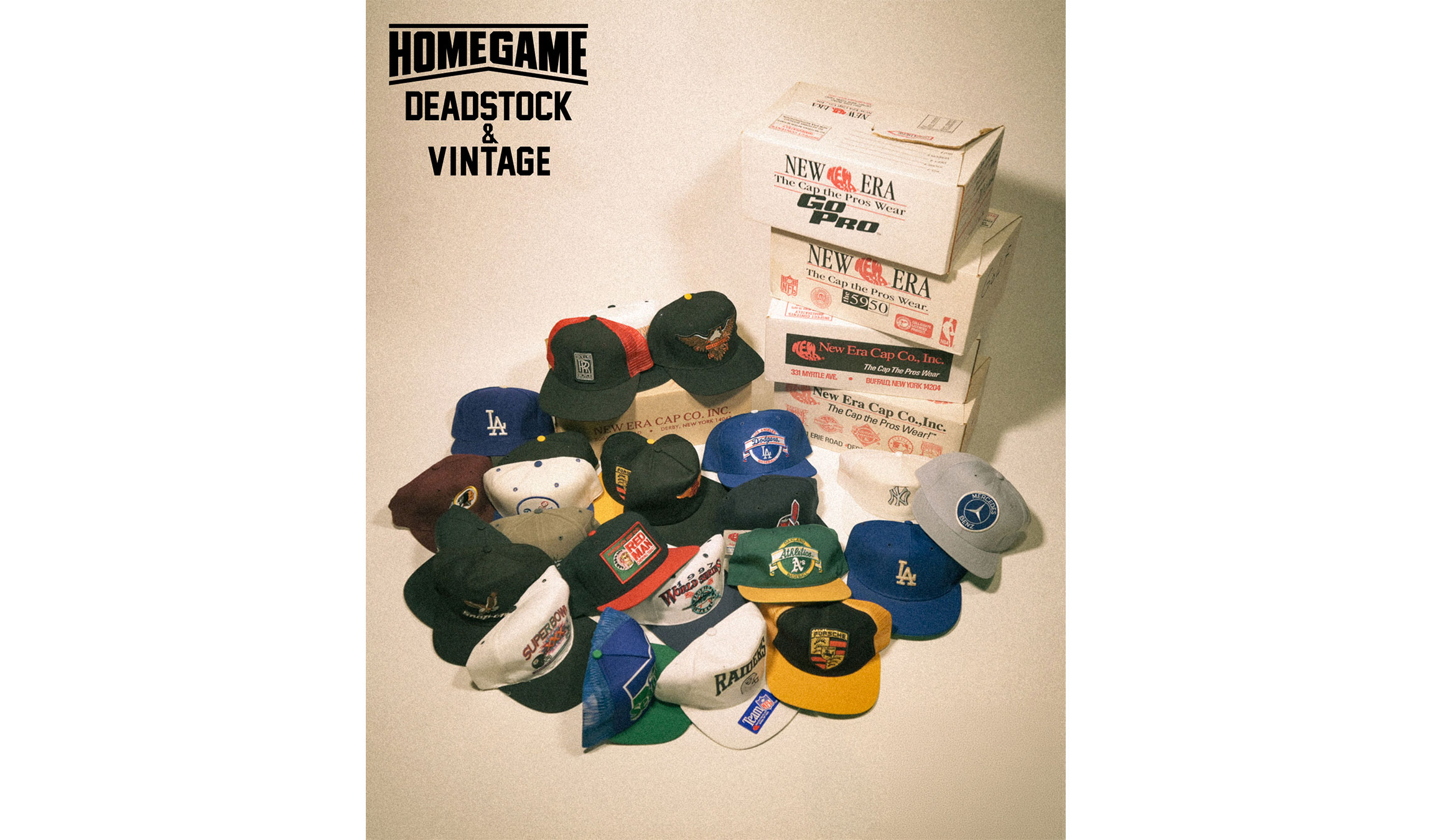 HOMEGAME DEADSTOCK&VINTAGE COLLECTIONが3…