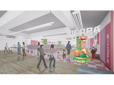 大阪府のダイエー池田駅前店にファミリーアミューズメント施設「NICOPA」が7月4日（木）グランドオープン