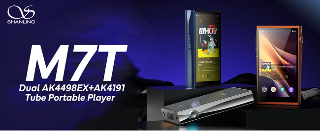 �ySHANLING�z�uAK4498EX�~2+AK4191�vDAC�\���ƁA�u�f���A��JAN6418�^��ǁv���̗p�����A�V���Ȑ^��Ǔ���Android�v���[���[�wM7T�x��10��10��(��)��蔭���J�n�B