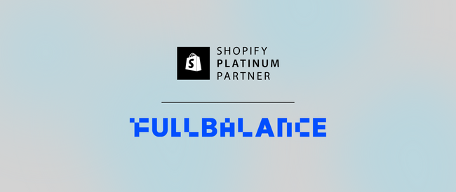 株式会社フルバランスがShopify Plutinum Partnerに昇格