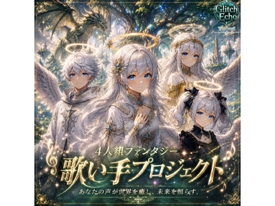 天使×音楽VTuberユニット「Glitch Echo Yggdrasil」、公式サイトをオープン。