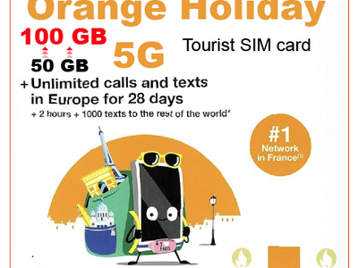 2024年パリオリンピック・パラリンピック応援！Orange Holiday SIMカードで100GBの期間限定大容量データで、パリの熱気を存分にお楽しみください。