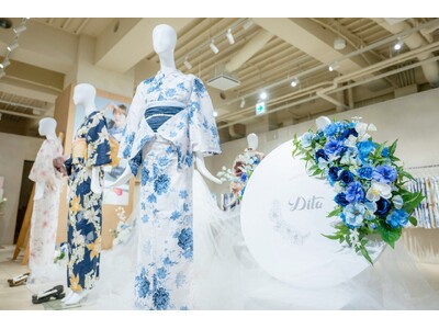 【イベントレポート】レディース浴衣ブランド「Dita(ディータ)」、表参道での浴衣の展示会「Dita 25Yukata Exhibition」満員御礼で終了！