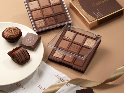【SNSで話題】dasique チョコレートカラーの新作シャドウパレットが大好評発売中