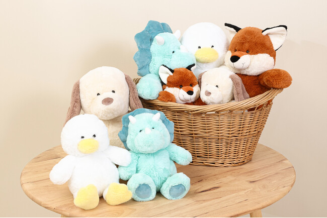 【10/4は世界動物の日】4種のぬいぐるみ新登場──命の大切さを考えるきっかけに。