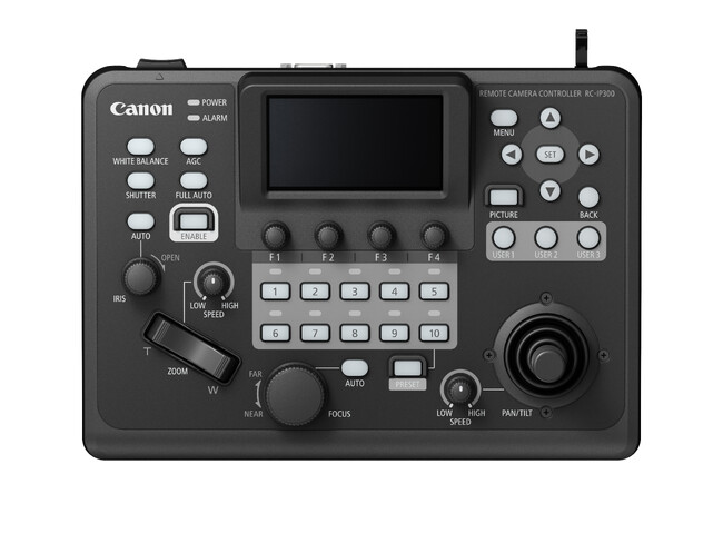 小型・軽量なリモートカメラコントローラーの新製品“RC-IP300”を発売　限られたスペースでも柔軟な設置ができ直感的な操作が可能