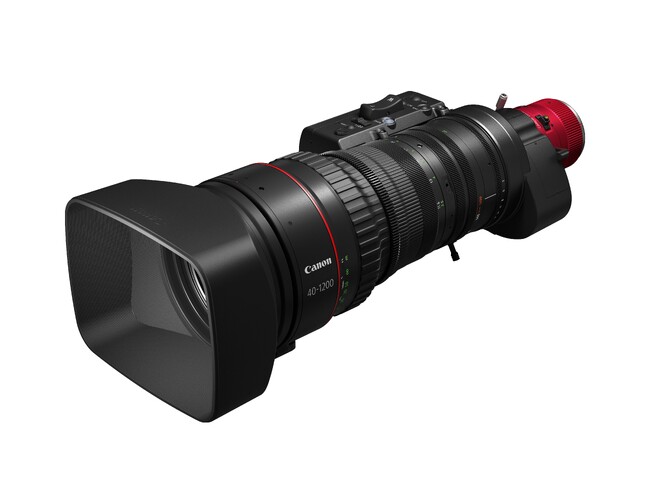 世界最望遠1200mmと可搬性を両立した「CINE-SERVOレンズ」を発売　RFマウント通信での「デュアルピクセルCMOS AF」や「自動露出ランピング補正」に対応