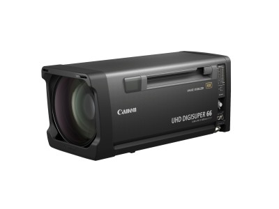 4K放送用カメラ対応フィールドズームレンズのラインアップを拡充 高い機動性を備えた中望遠レンズ“UHD-DIGISUPER 66”を発売