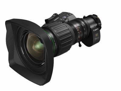 4K放送用カメラ対応ポータブルズームレンズ“CJ15ex4.3B”を発売